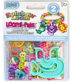 RAINBOW LOOM - ENSEMBLE DE BRACELET LOOMI-PALS ZOO